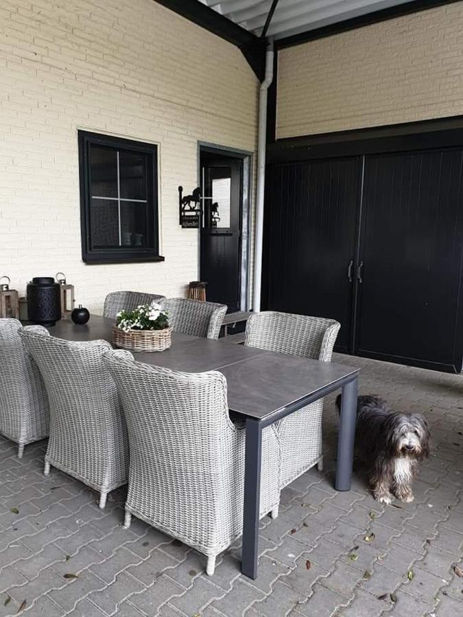 Westendorp Luxe Gastenkamer Met Living En Keuken Bij Friezen Paarden Stal Pellendijk المظهر الخارجي الصورة